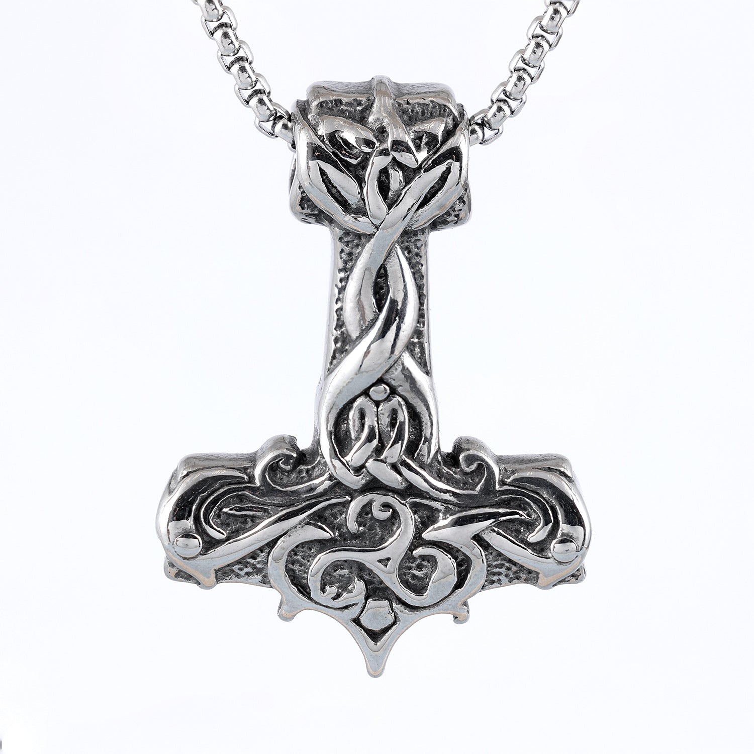 Viking mjolnir necklace