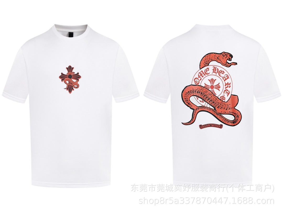 Chrome Hearts Sanskrit Print Short-Sleeve T-Shirt