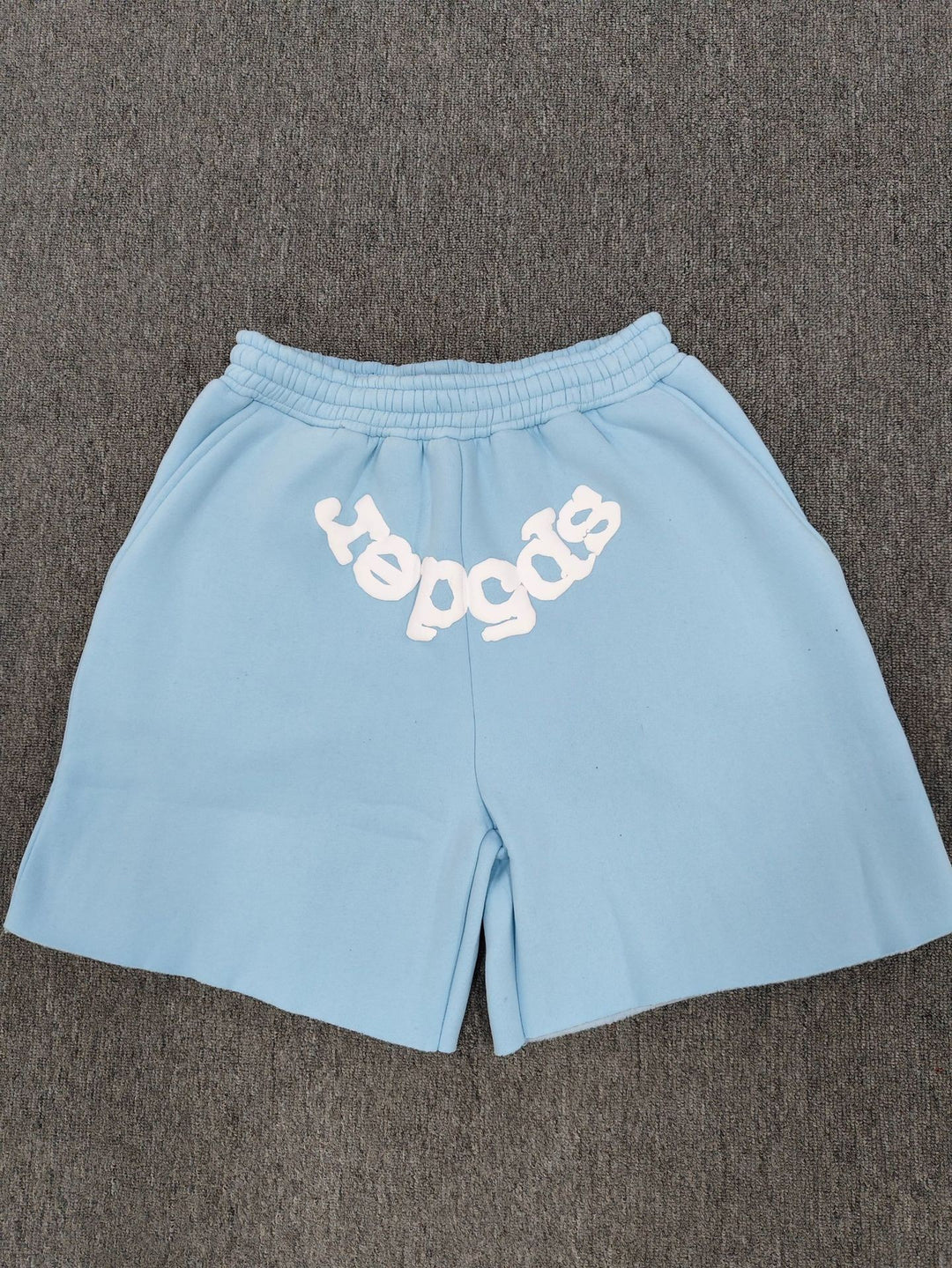 Sp5der retro drawstring basketball shorts