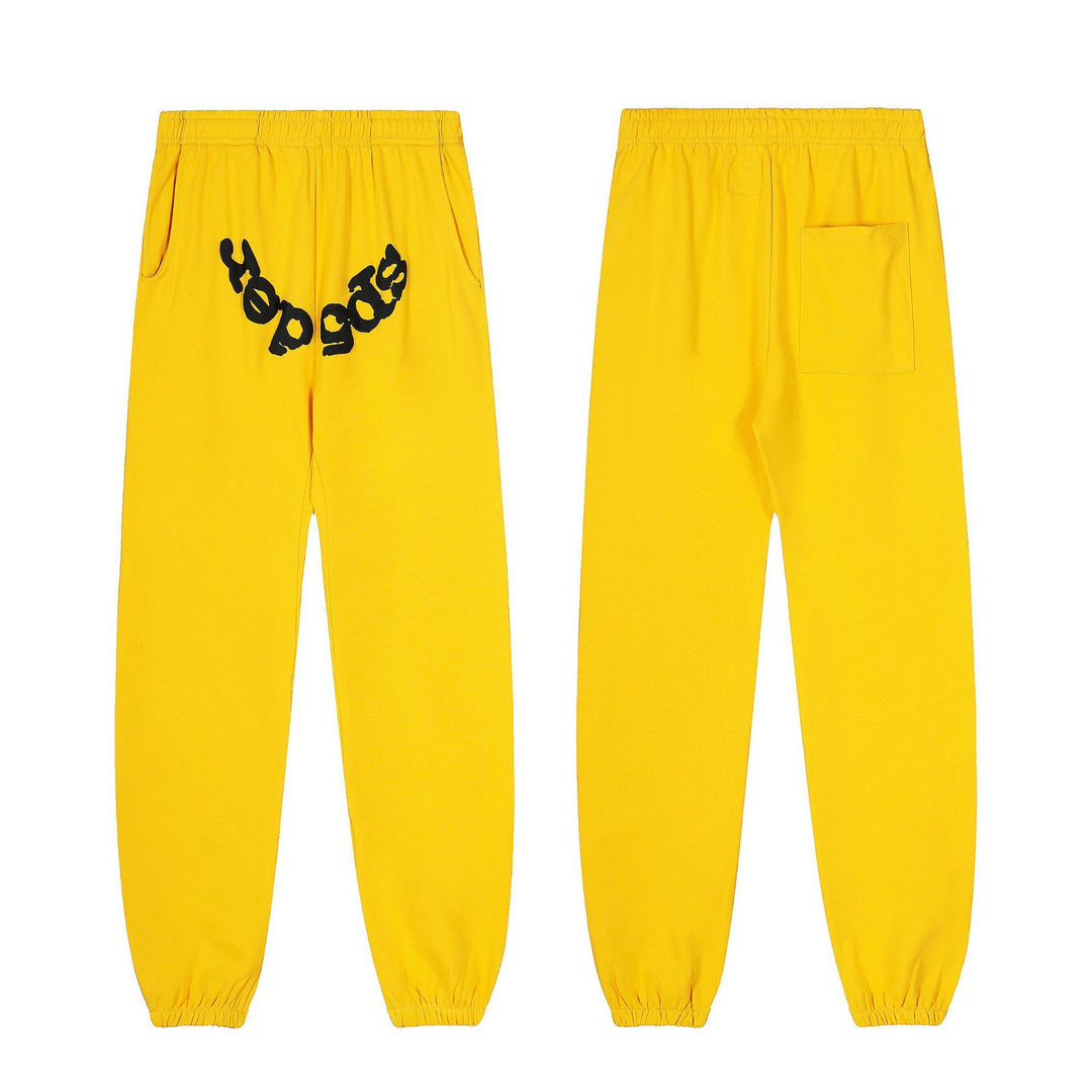 Sp5der555555 Spiderweb Foam Print Sweatshirt Set