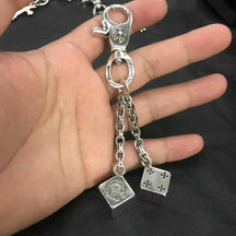 chrome hearts keychain bag chain