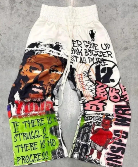 Cartoon short-sleeved printed T-shirt