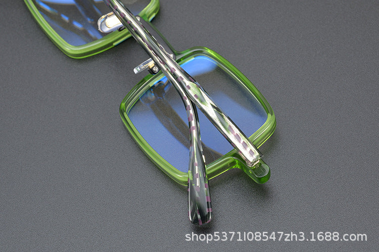 Retro Square Large Frame Glasses