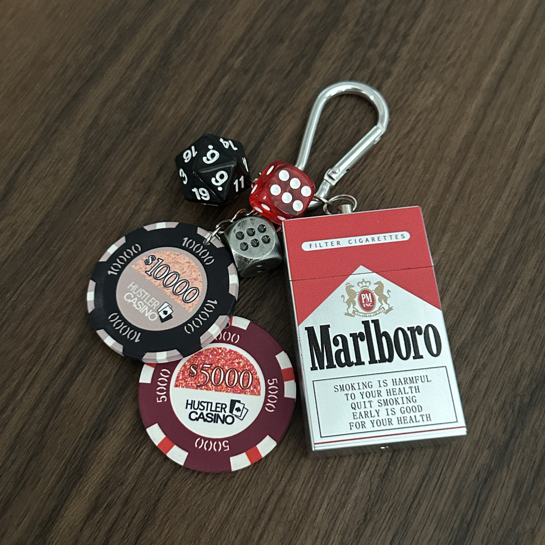 Portable Ashtray Cigarette Extinguisher Keychain