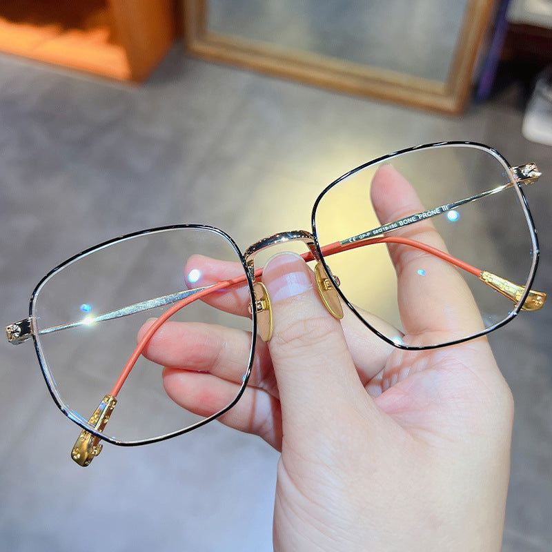 Chrome Hearts Double-Bridge Titanium Eyeglasses