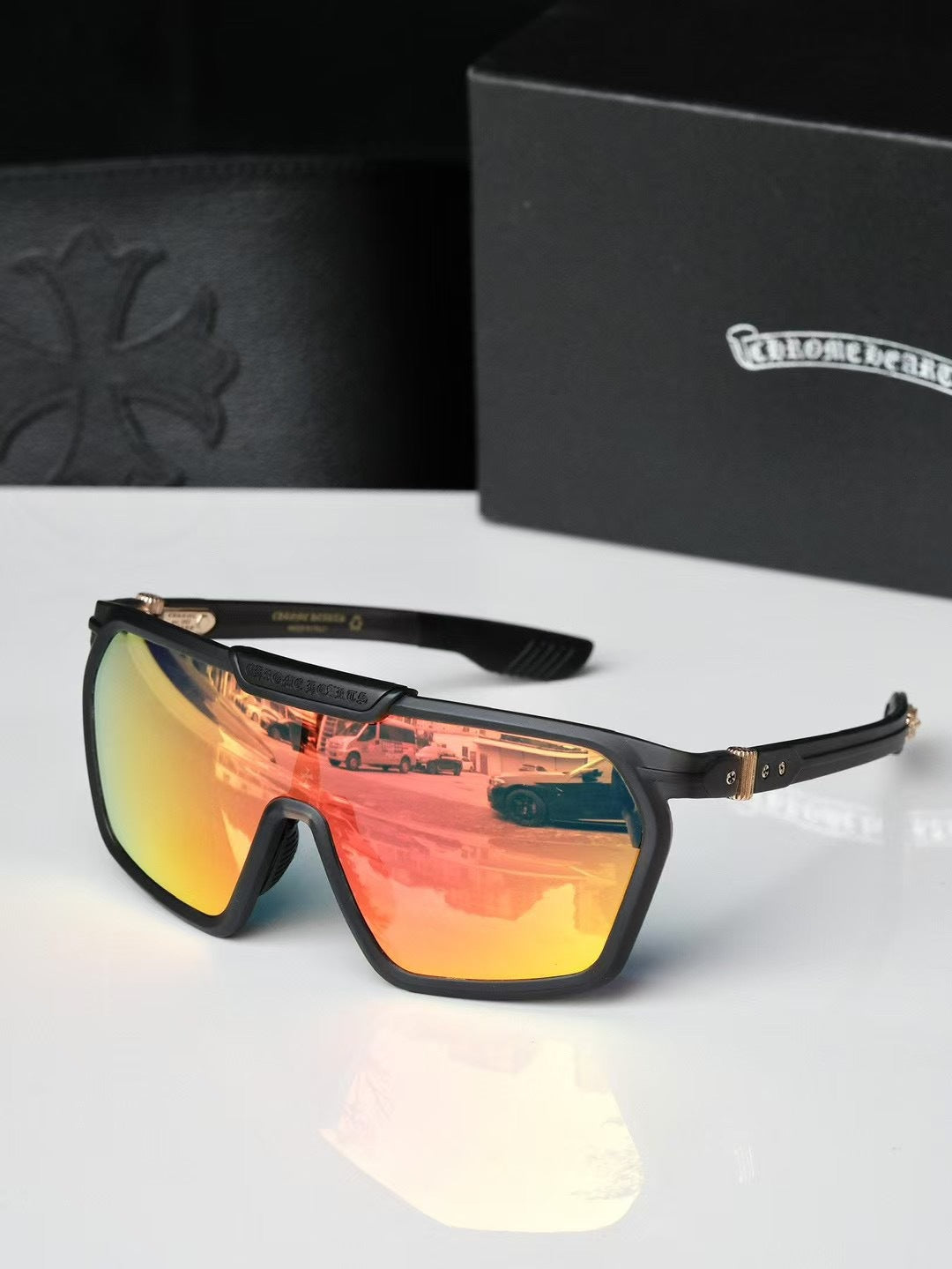 Chrome Hearts sports cycling goggles