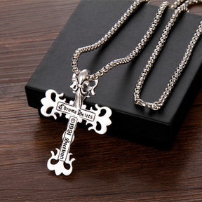 Chrome Hearts Large Cross Necklace