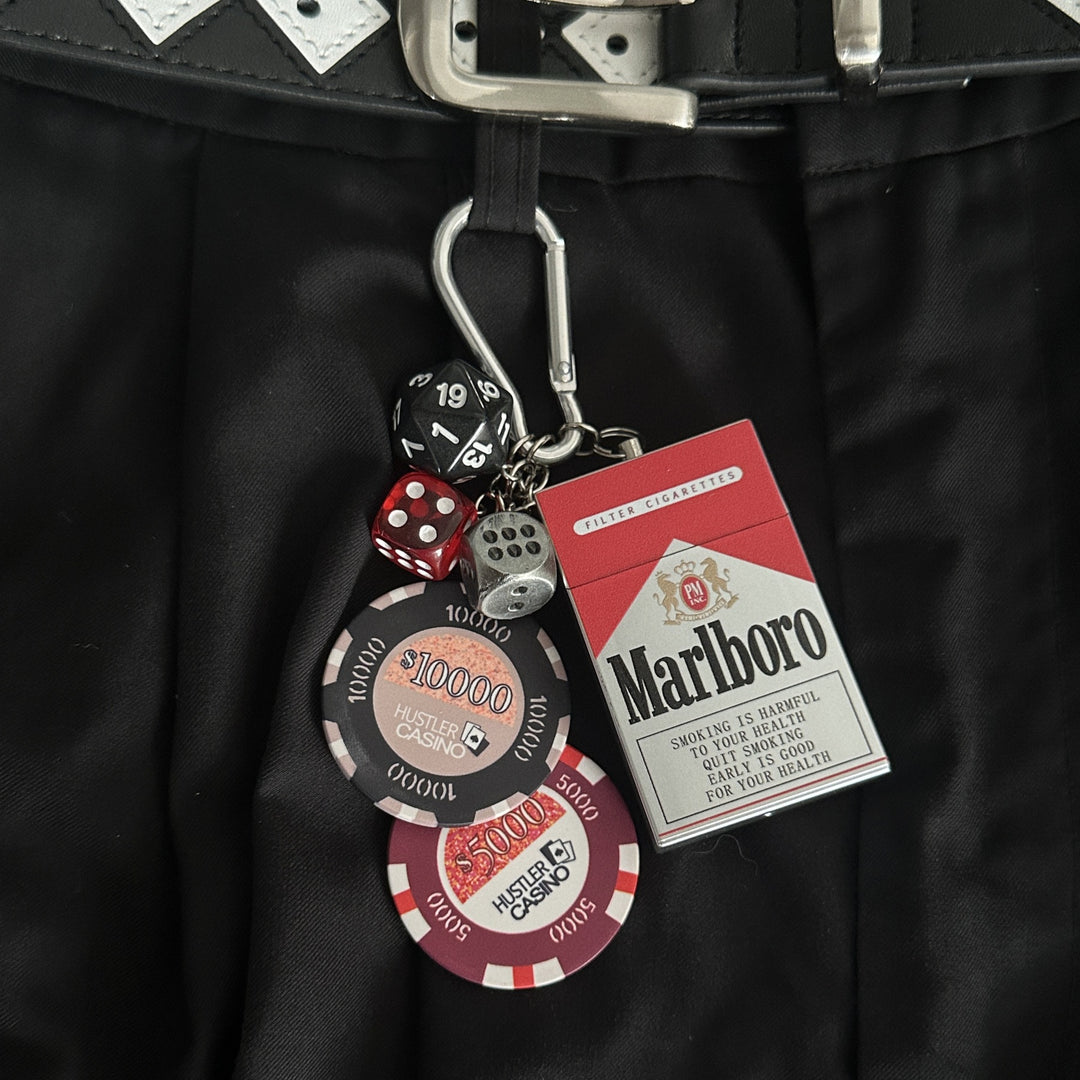 Portable Ashtray Cigarette Extinguisher Keychain