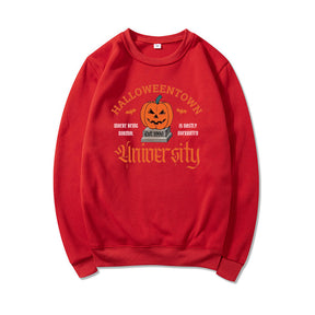 Halloween evil pumpkin head sweatshirt