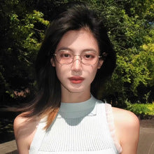 Business Eyebrow Frame Prescription Glasses