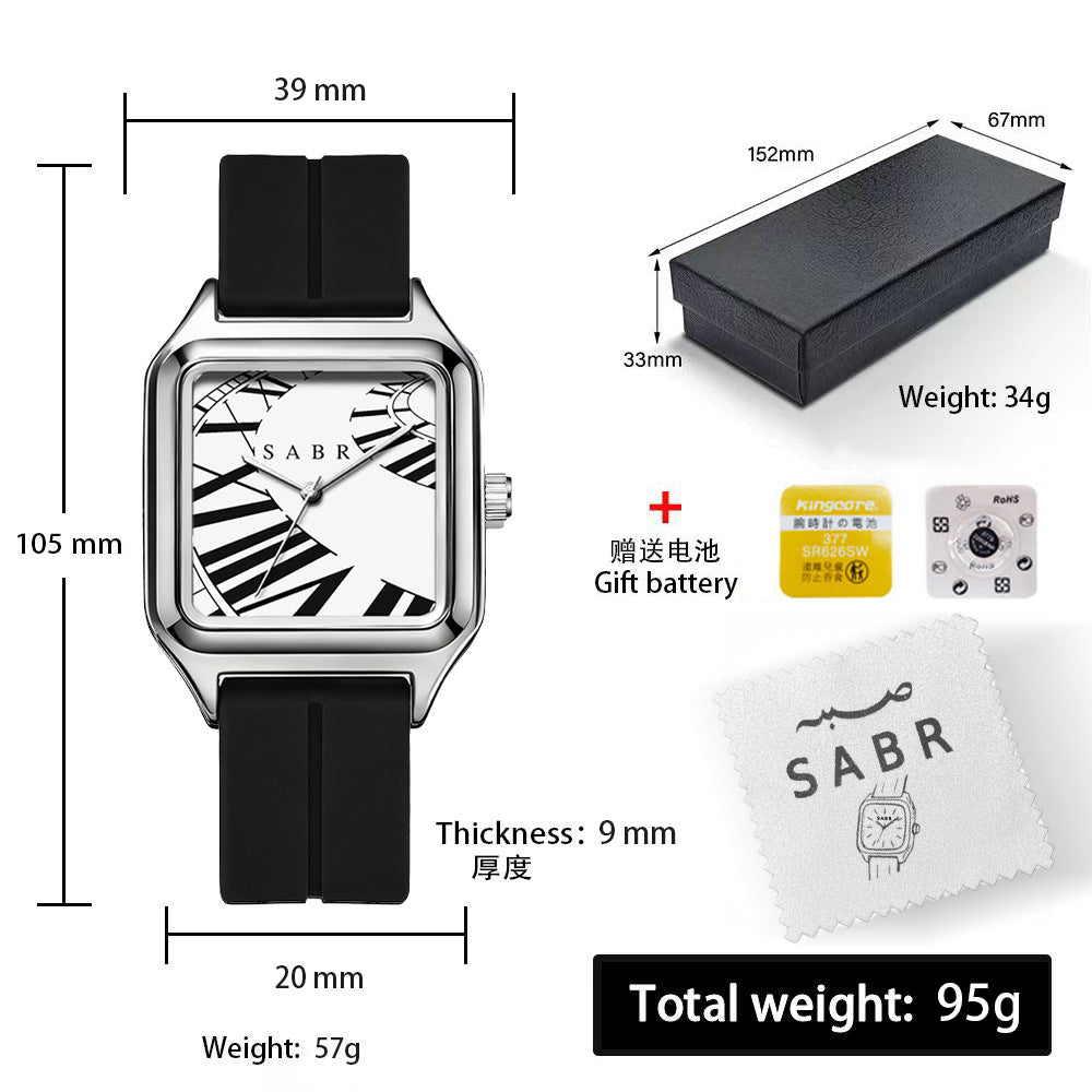 Stylish Waterproof Wristwatch with Calendar