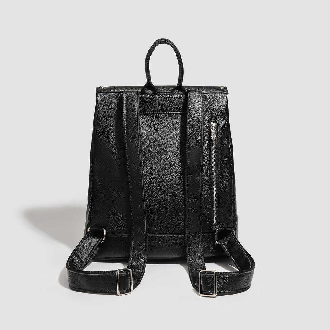 Chrome Hearts Cross Rivet PU Leather Backpack
