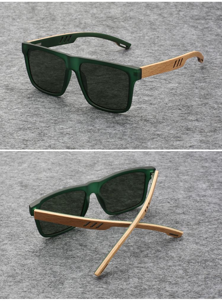 Retro Imitation Bamboo Sunglasses