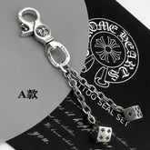 chrome hearts keychain bag chain