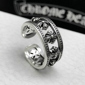 chrome hearts six-pointed star ring