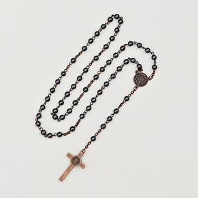 Hematite Cross Necklace