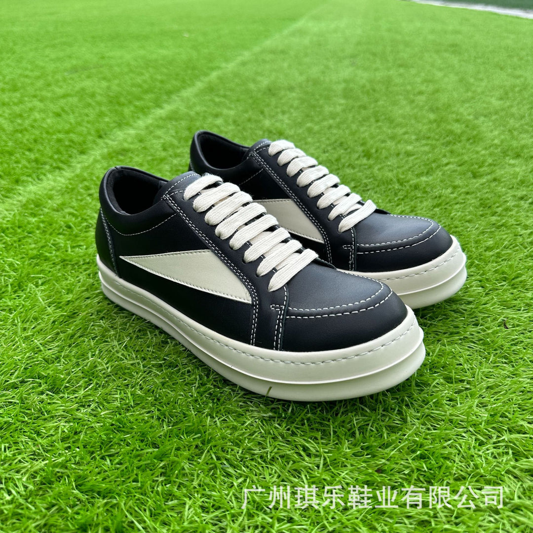 Little Triangle Genuine Leather Casual Skate Shoes