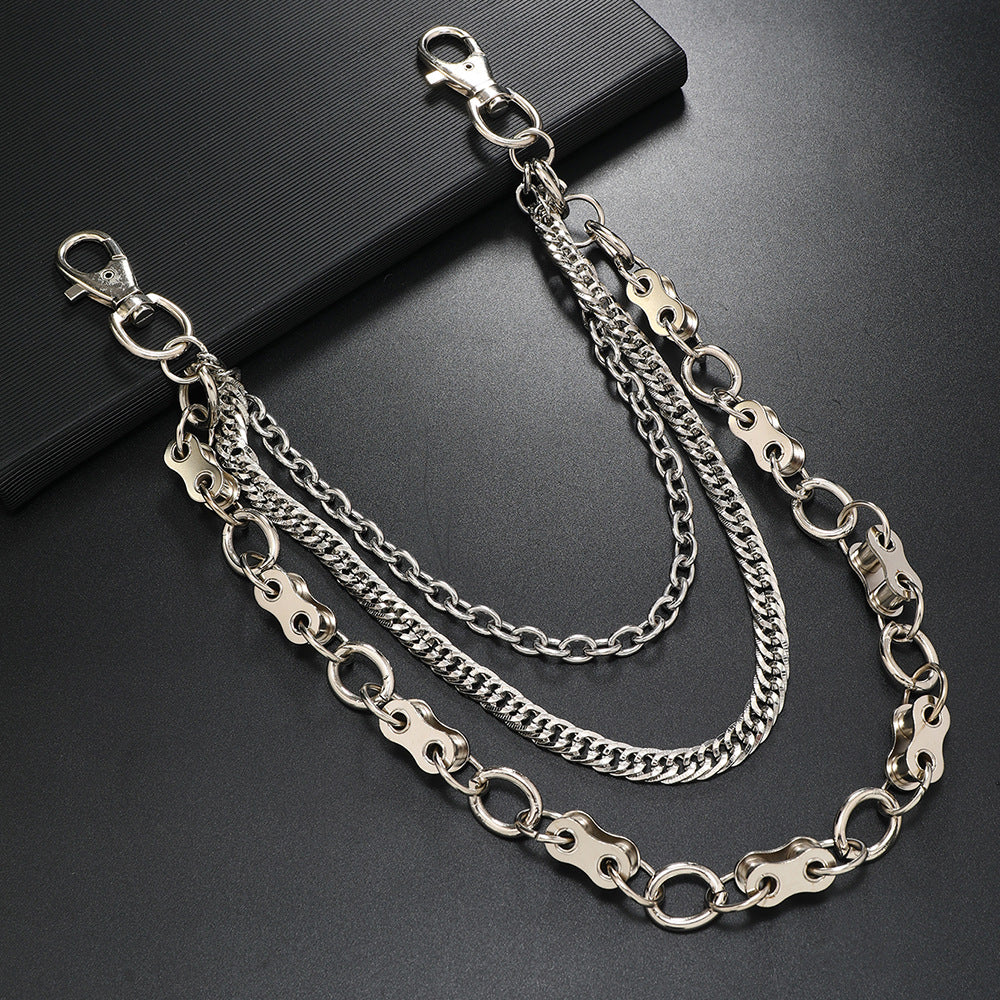 Punk Multi-Layer Chain Hip-Hop Pant Chain