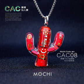 Original Cactus Necklace Delicate Cyberpunk Clavicle Chain