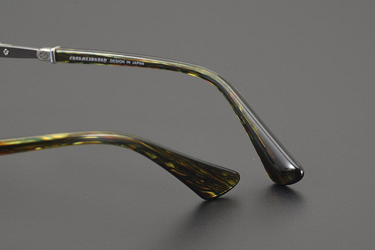 Chrome Hearts Polygonal Handcrafted Titanium Eyeglasses