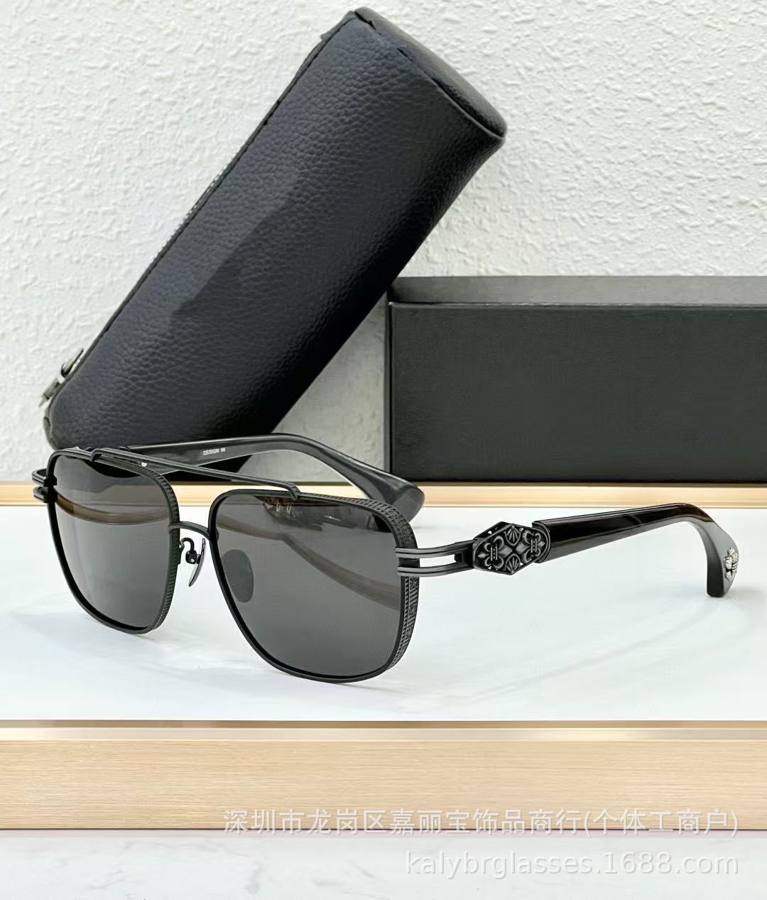Chrome Hearts Heavy Industry Metal Luxury Sunglasses