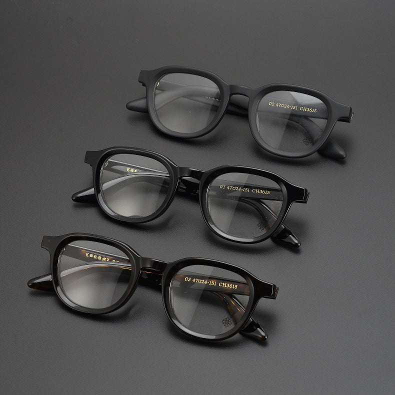 Purely Handmade Acetate Frames Bold Retro Eyeglasses