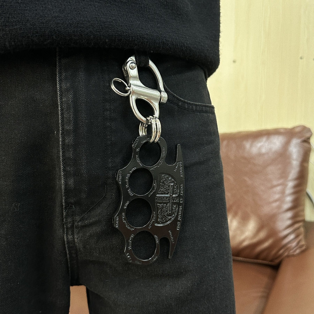 Brucine Duster Waist Pendant Keychain