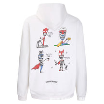 chrome hearts hoodie cardigan pure cotton