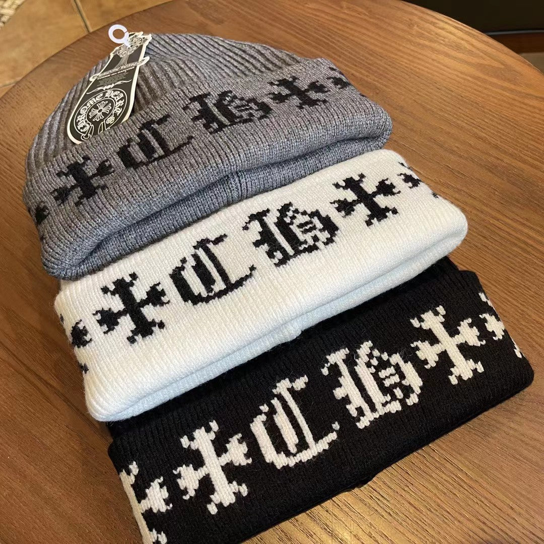 Chrome Hearts Sanskrit Knitted Wool Hat
