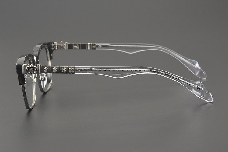 Chrome Hearts Hand-Carved Business Eyeglasses