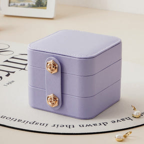 Three-layer magic cube jewelry box