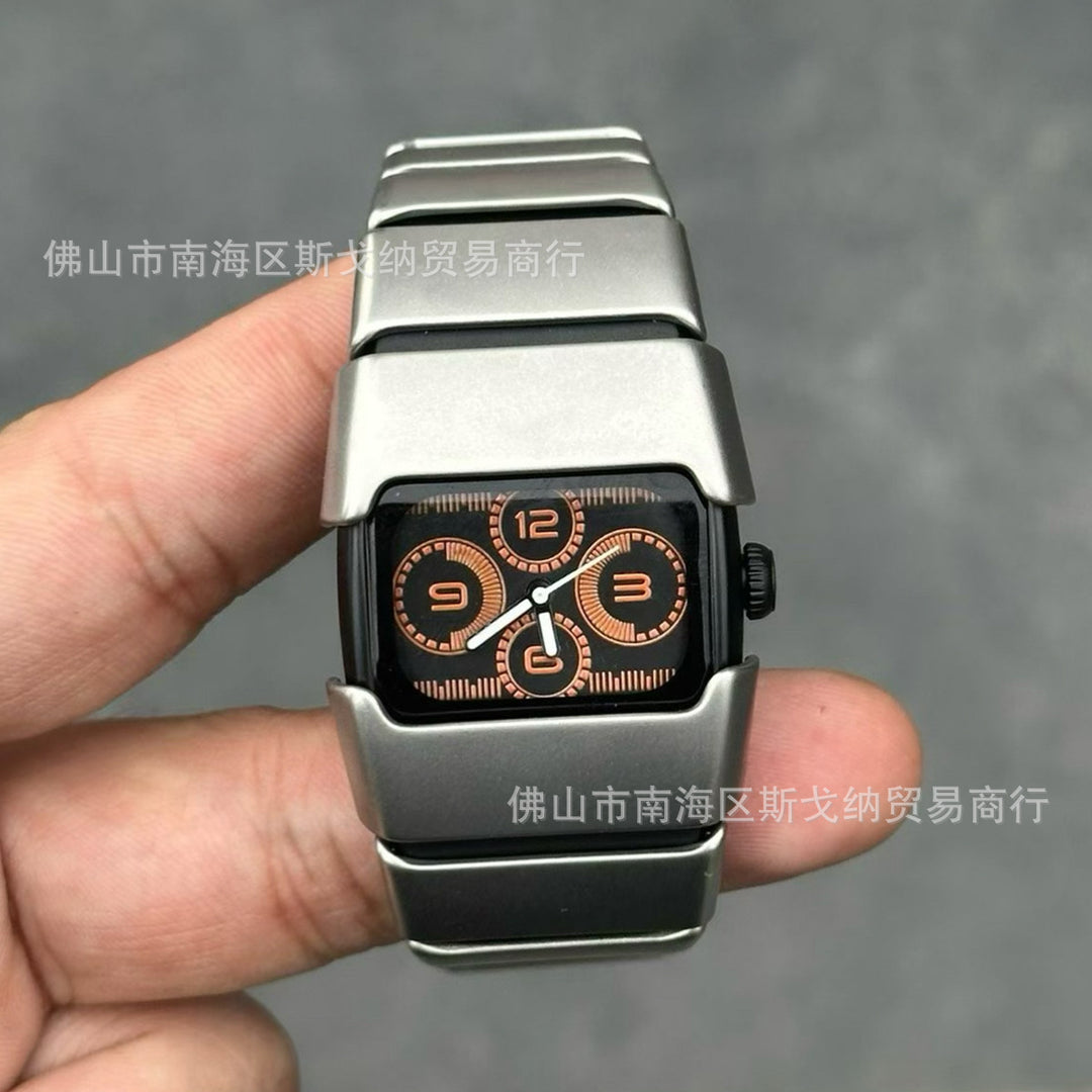 Y2K Futuristic Retro LED Digital Watch