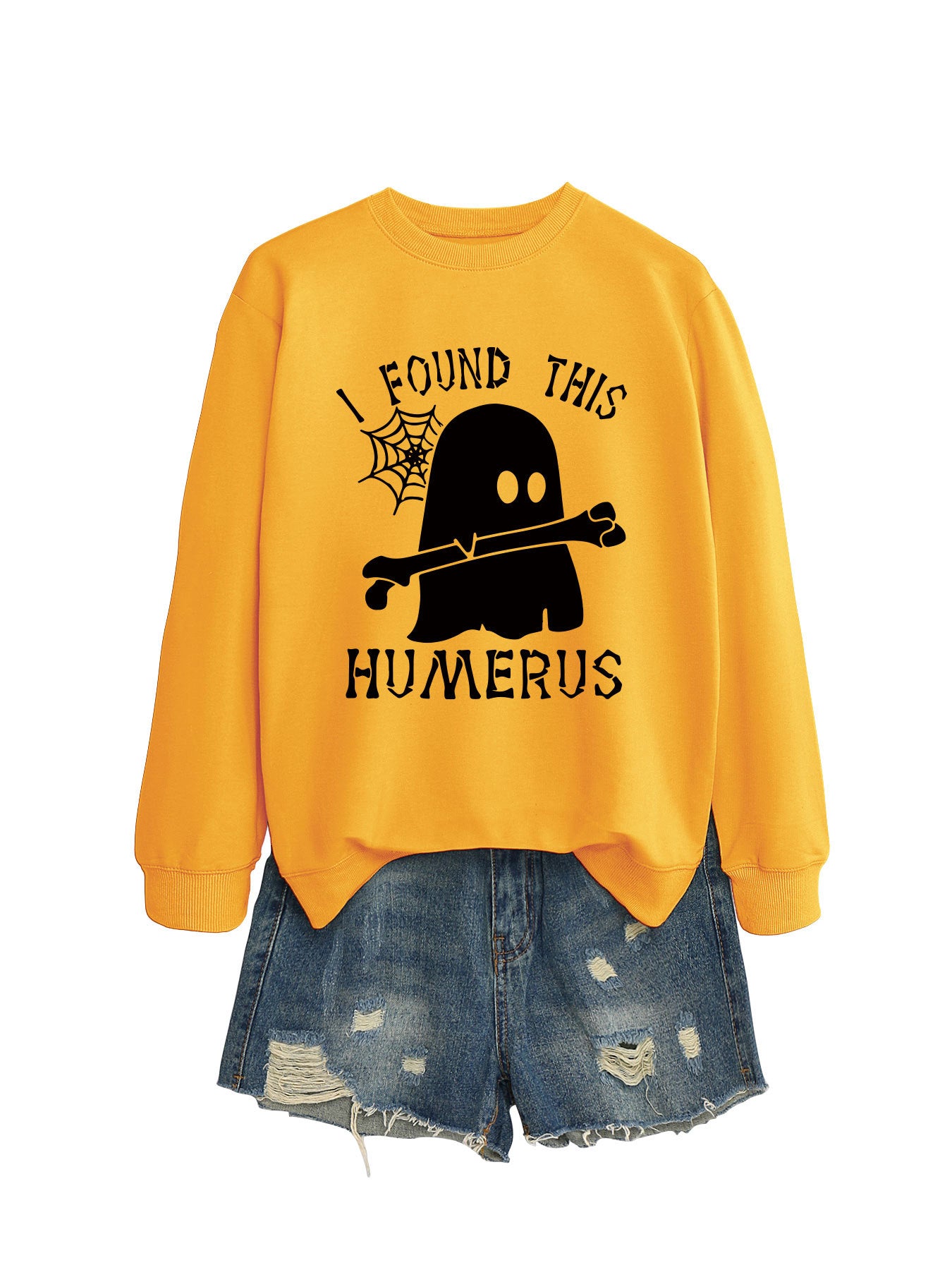 I FOUND THIS HUMERUS round neck sweatshirt