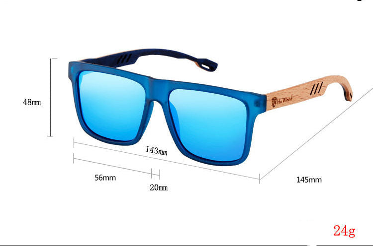 Retro Imitation Bamboo Sunglasses
