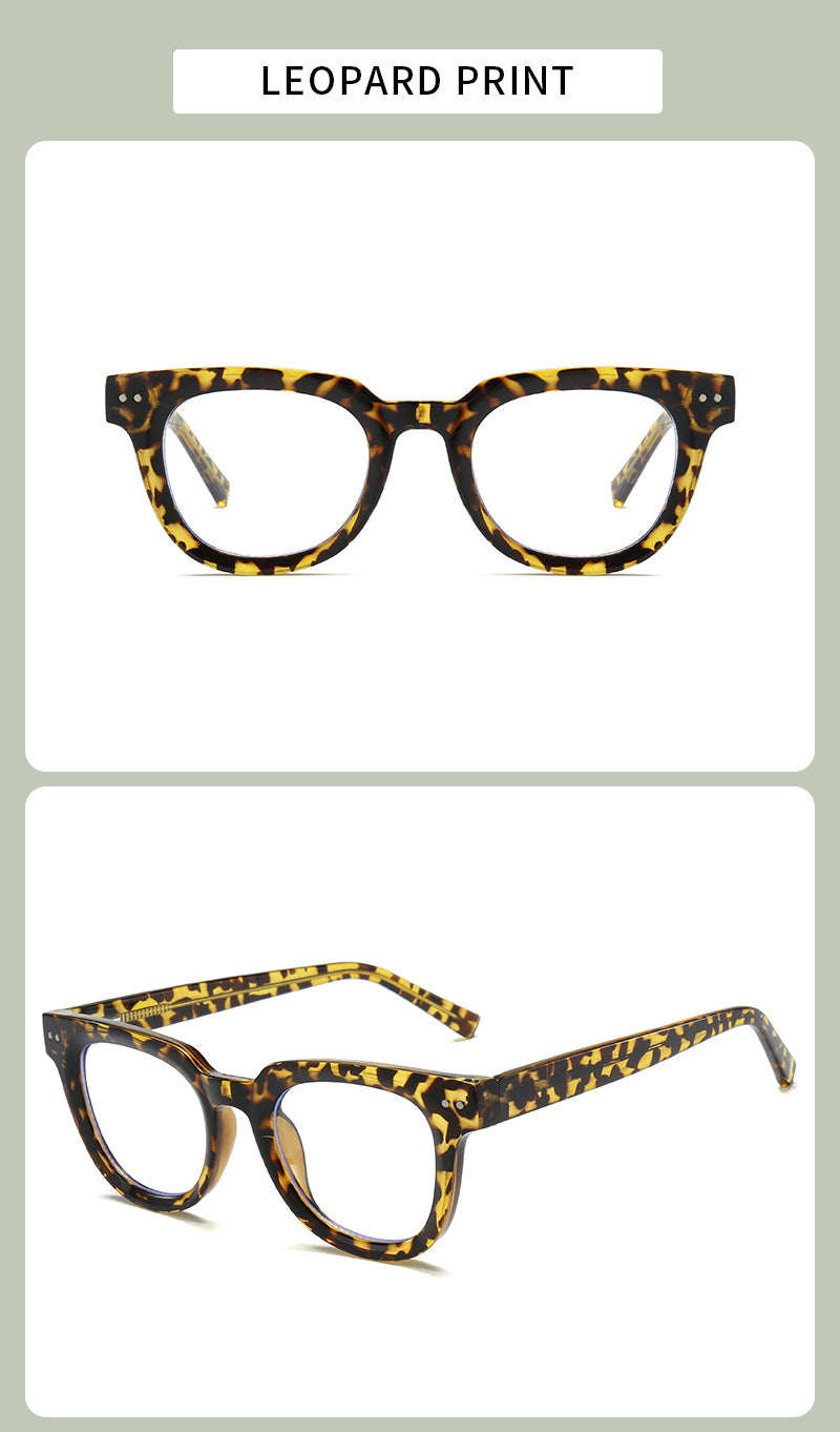 Classic Retro Thick-Frame TR90 Glasses
