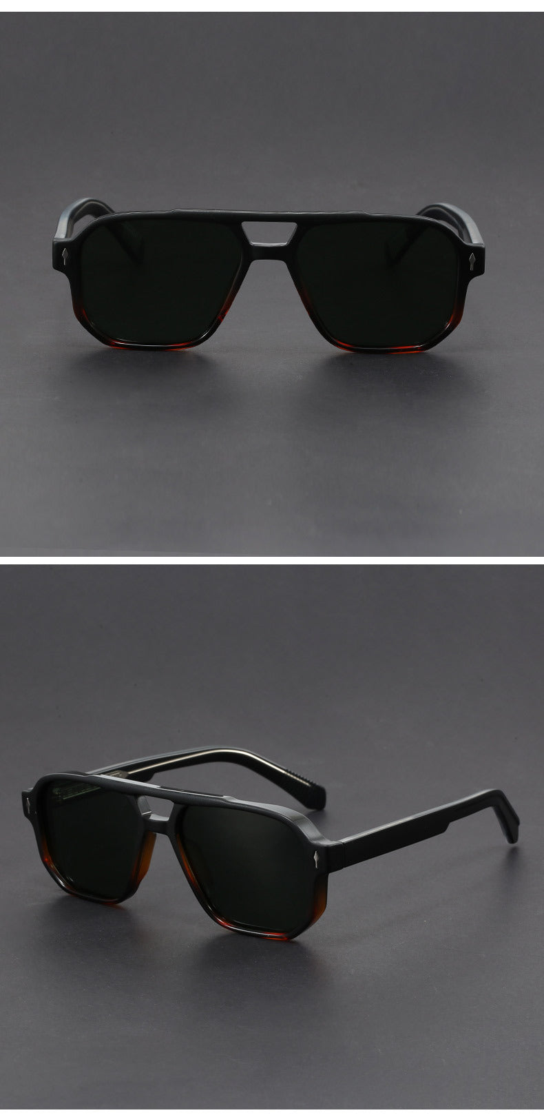 Large Frame Aviator Sunglasses