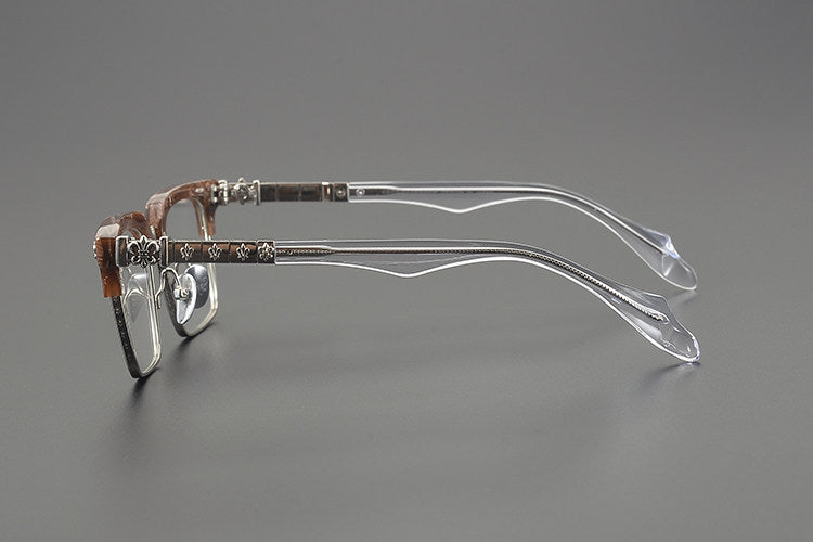 Chrome Hearts Style Hand-Carved Eyewear