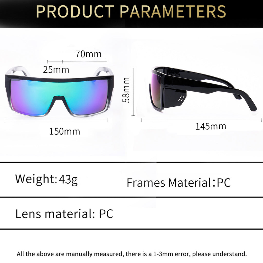 Sports full-rim cycling windproof sunglasses