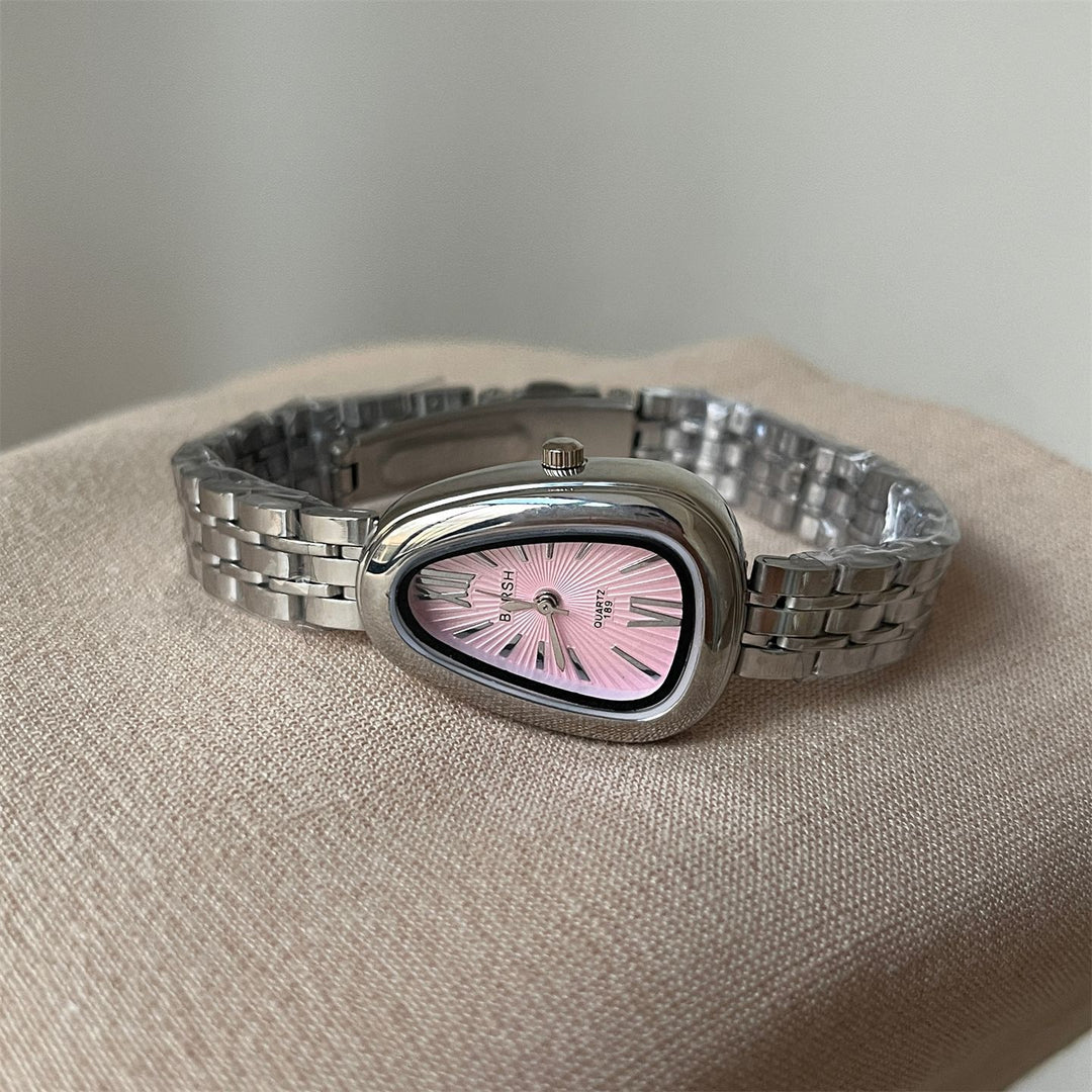 Snake-Head Steel-Band Quartz Watch