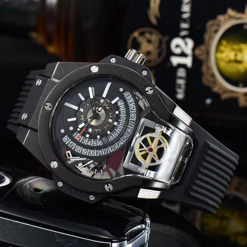 Jason WarCraft Large-Dial Quartz Watch