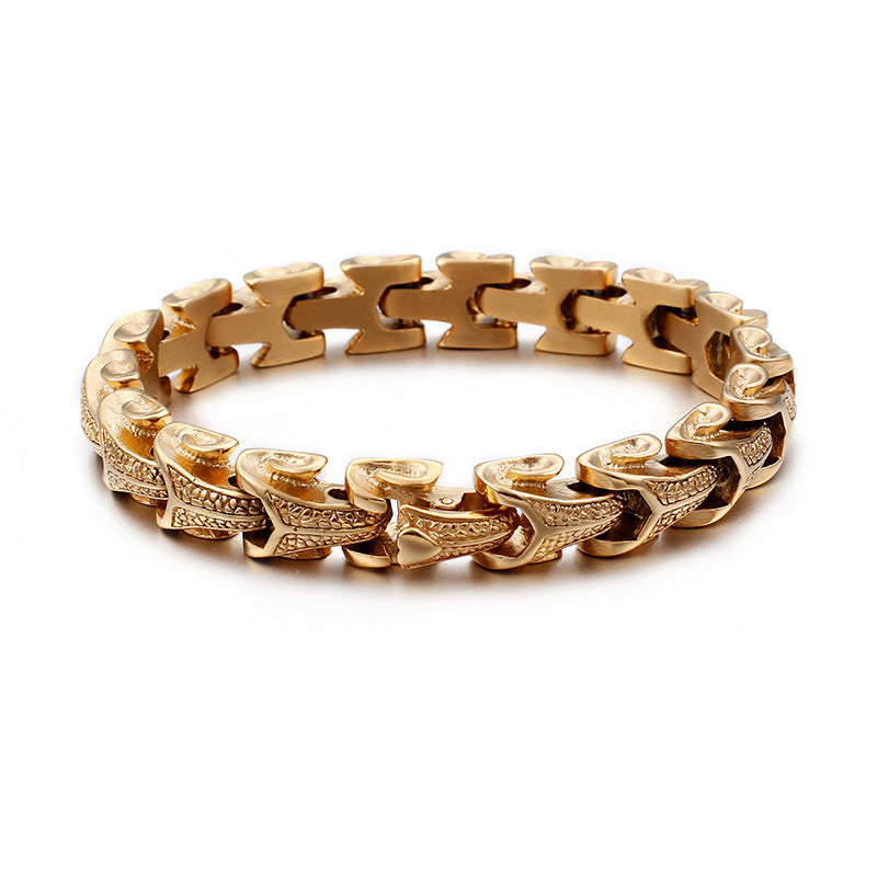 Dragon Bone Stainless Steel Bracelet