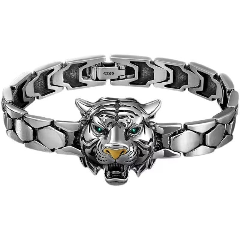 Tiger head domineering bracelet