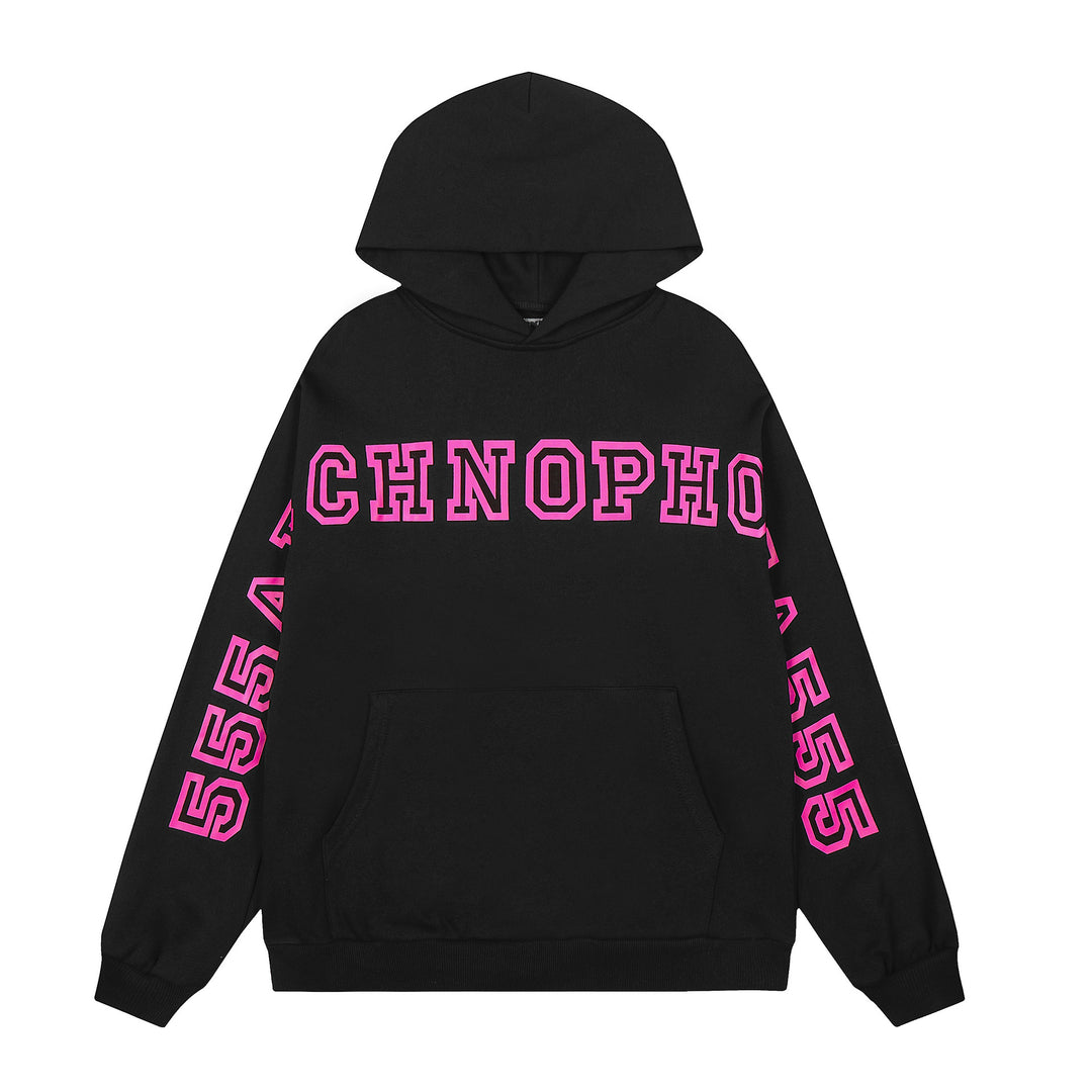 Sp5der 555555 star pattern hooded trousers and sweatshirt