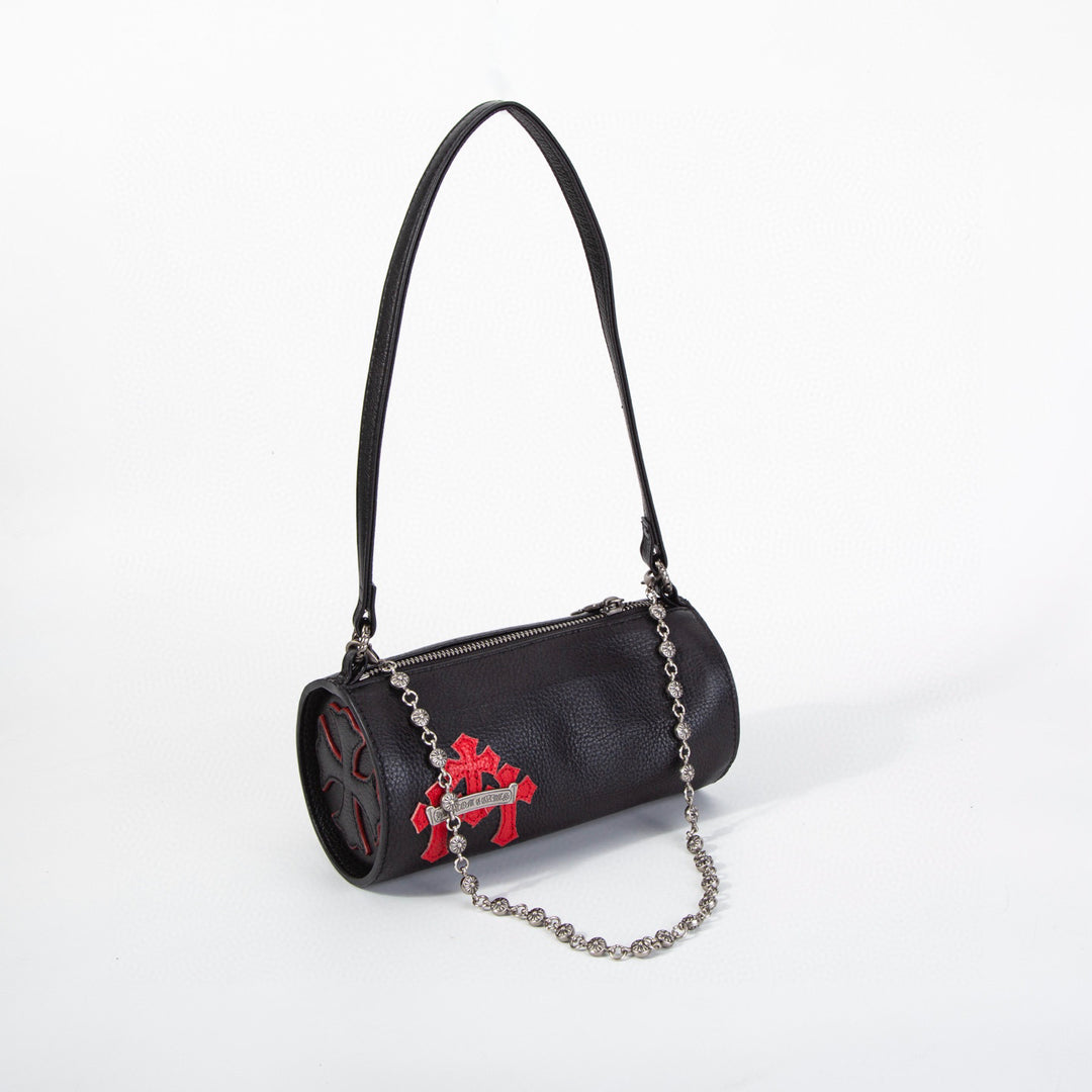 Chrome Hearts cross pencil mini cylindrical handbag