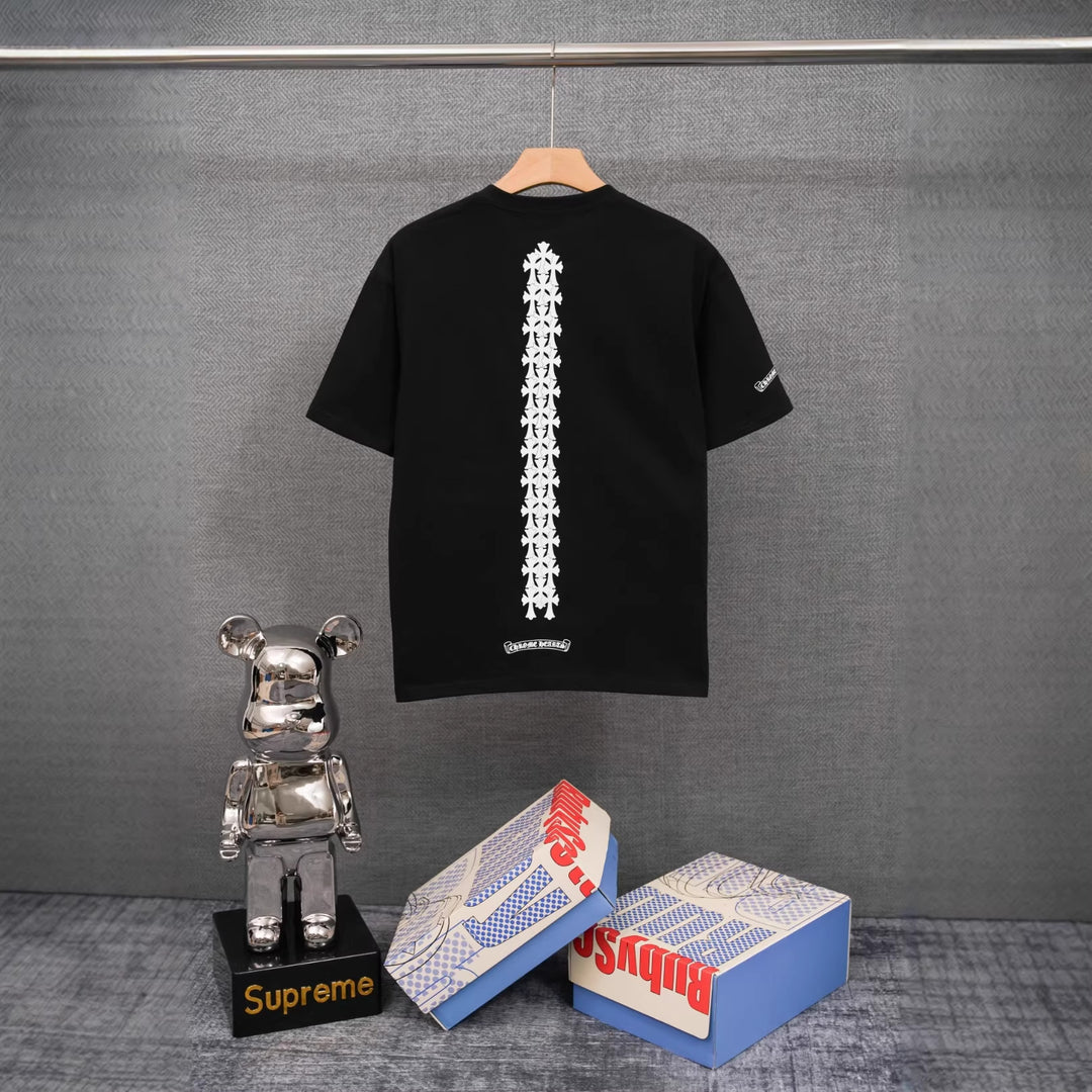 Chrome Hearts Summer Printed Short-Sleeve T-Shirt