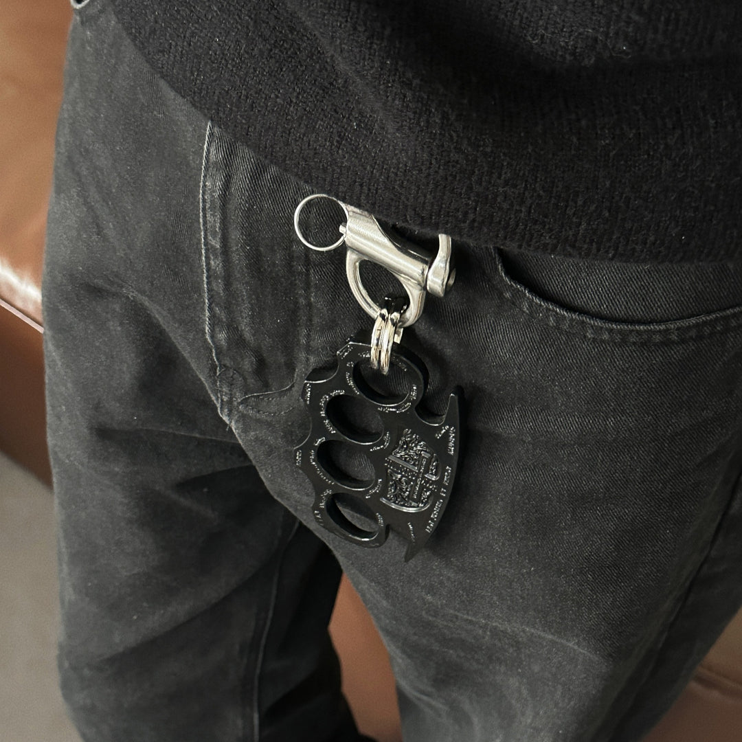 Brucine Duster Waist Pendant Keychain