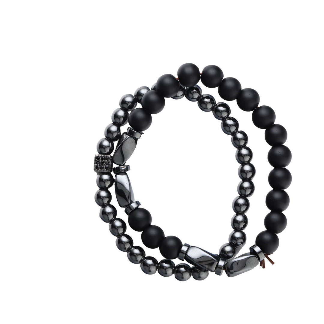 Twisted Hematite Bracelet