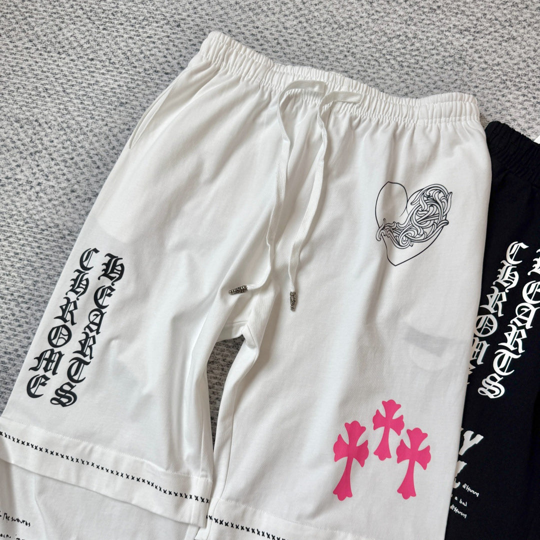 Chrome Hearts straight-leg casual pants for women