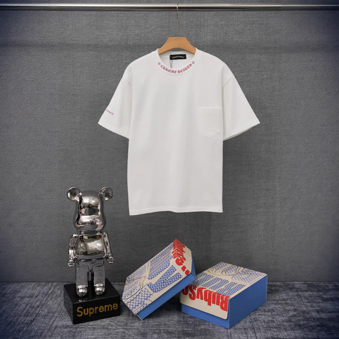 Chrome Hearts Summer Printed T-Shirt Short-Sleeve