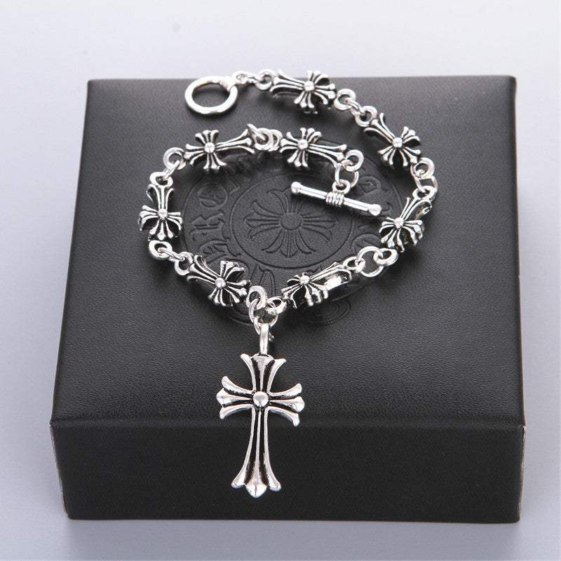 Chrome hearts cross bracelet men and women fashion couple bracelet